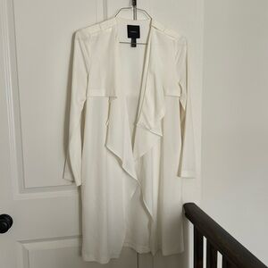 Long dress trench